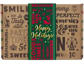 Happy Holidays Candy Care Package