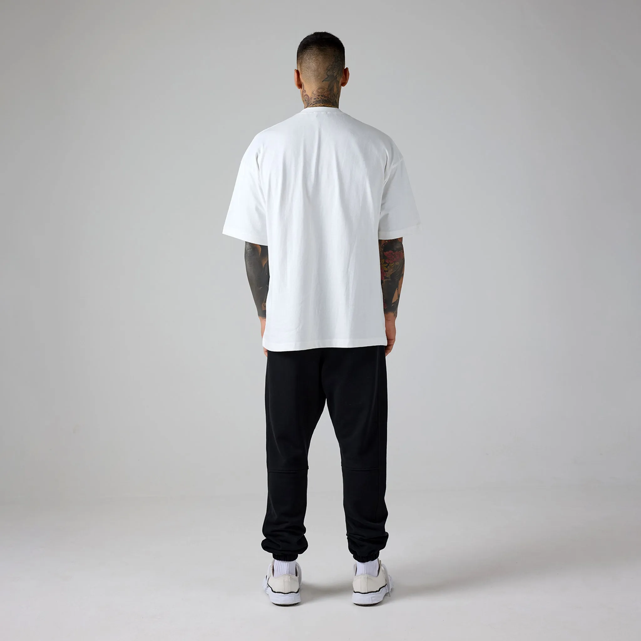 Heavyweight Cuffed Jogger | Black