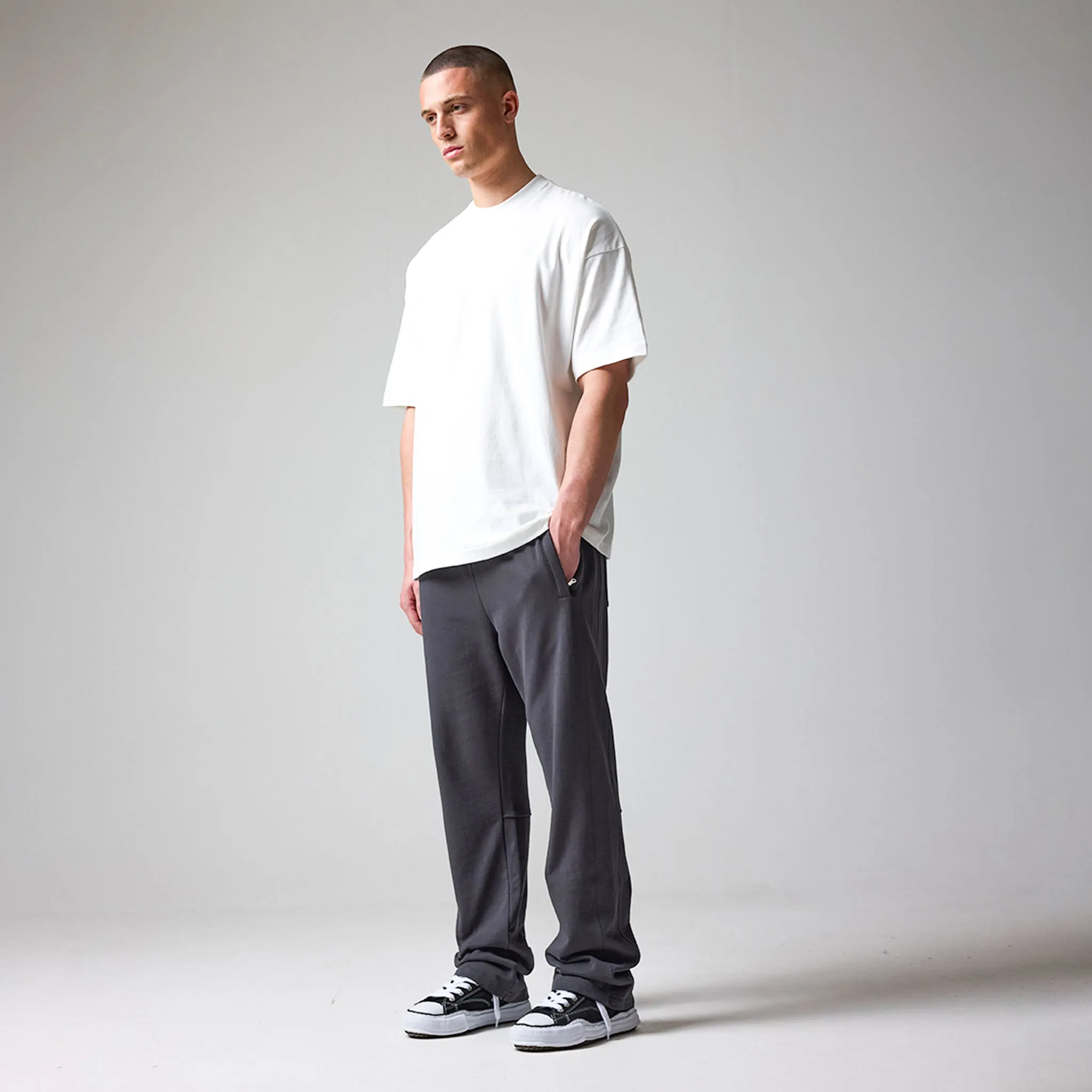 Heavyweight Open Hem Jogger | Slate