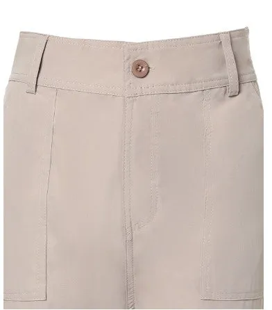 High Waist Pocket Design Cargo Pants