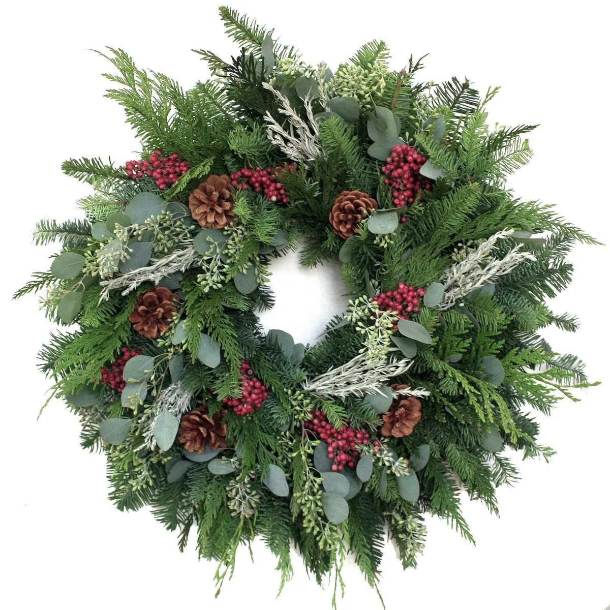 Holiday Berries Wreath