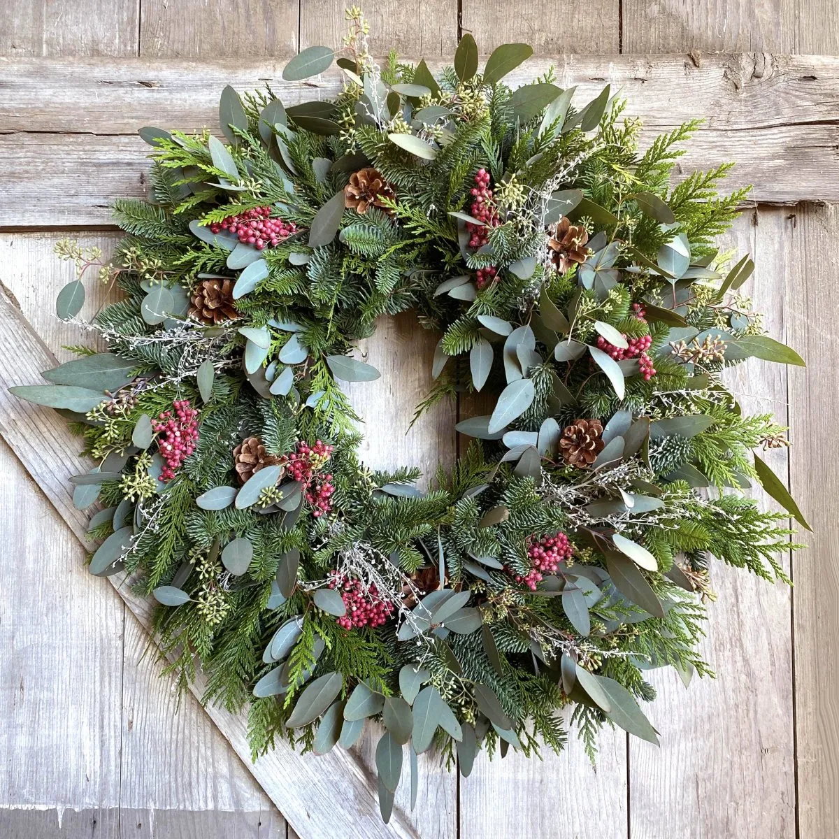 Holiday Berries Wreath