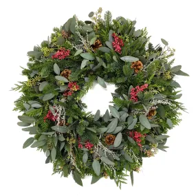 Holiday Berries Wreath