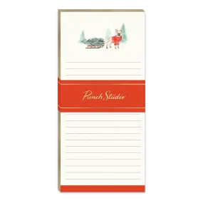 Holiday Frenchie Magnetic List Pad