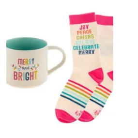 Holiday Mug & Sock Set