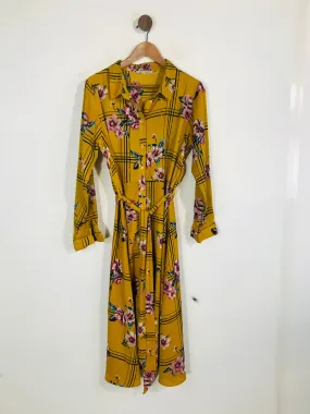 Innocence Women's Floral Shirt Dress | UK14 | Yellow