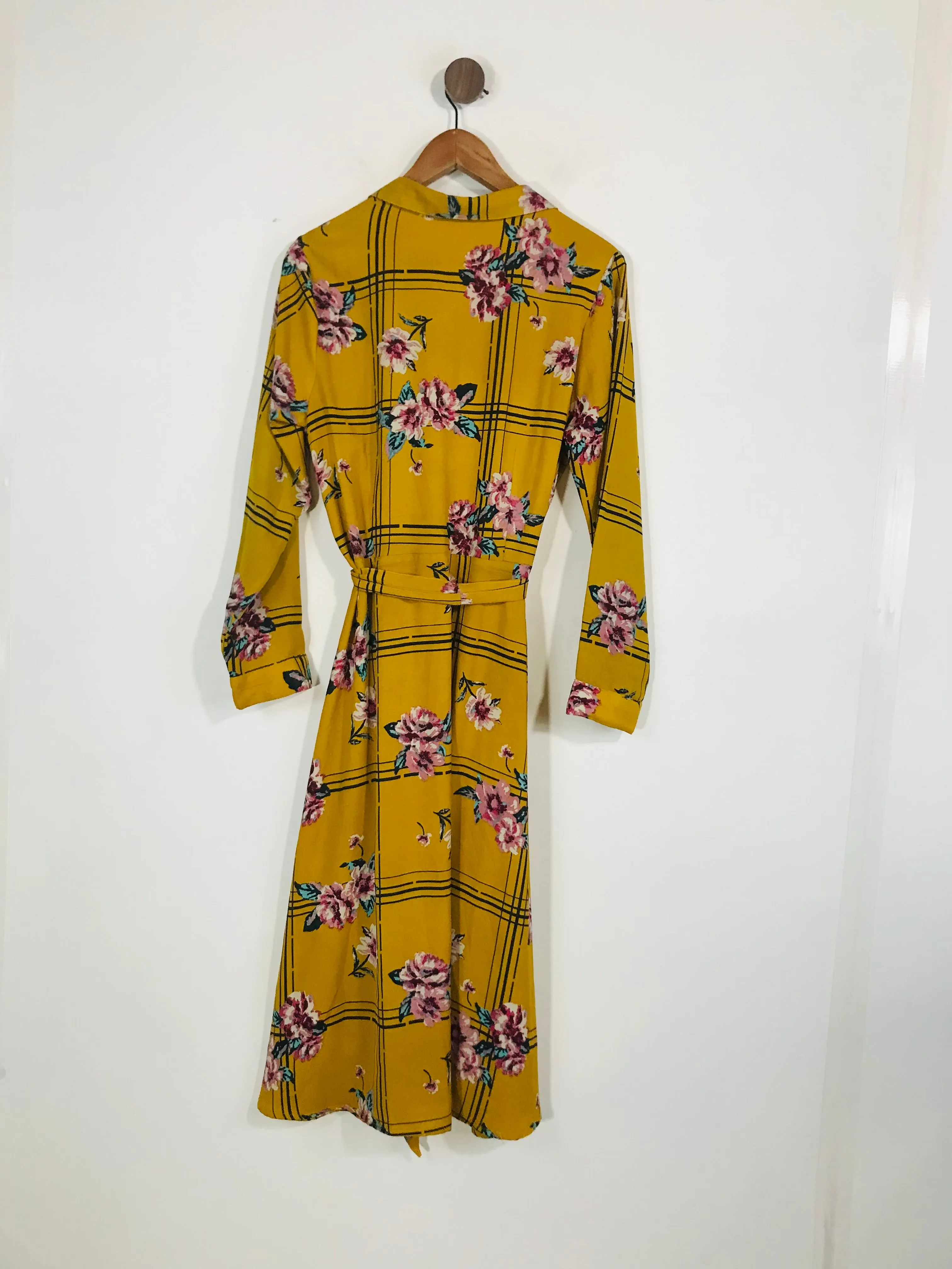 Innocence Women's Floral Shirt Dress | UK14 | Yellow