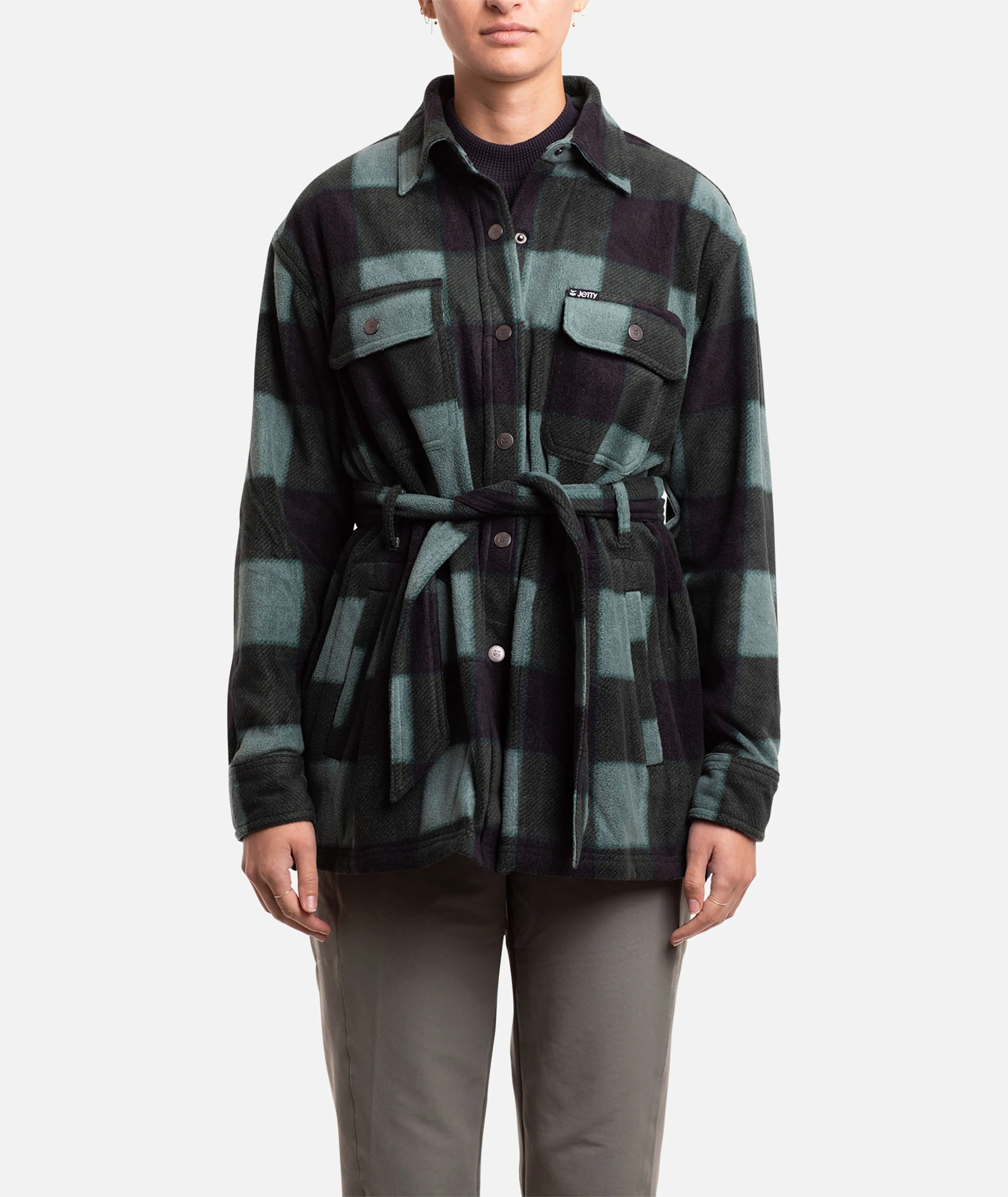 Jetty Tahoe Fleece Jacket - Pacific