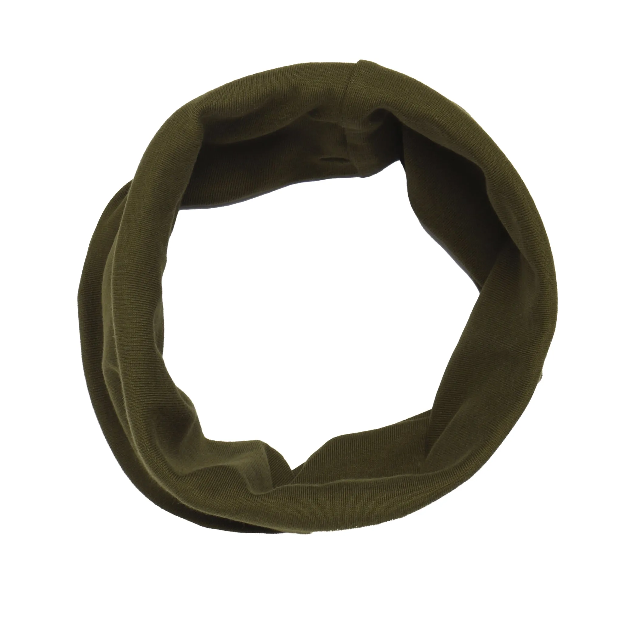 Kids Ribbed Cotton Infinity Scarf