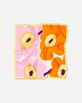 Lauhtua Silk Scarf pink/orange