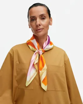 Lauhtua Silk Scarf pink/orange