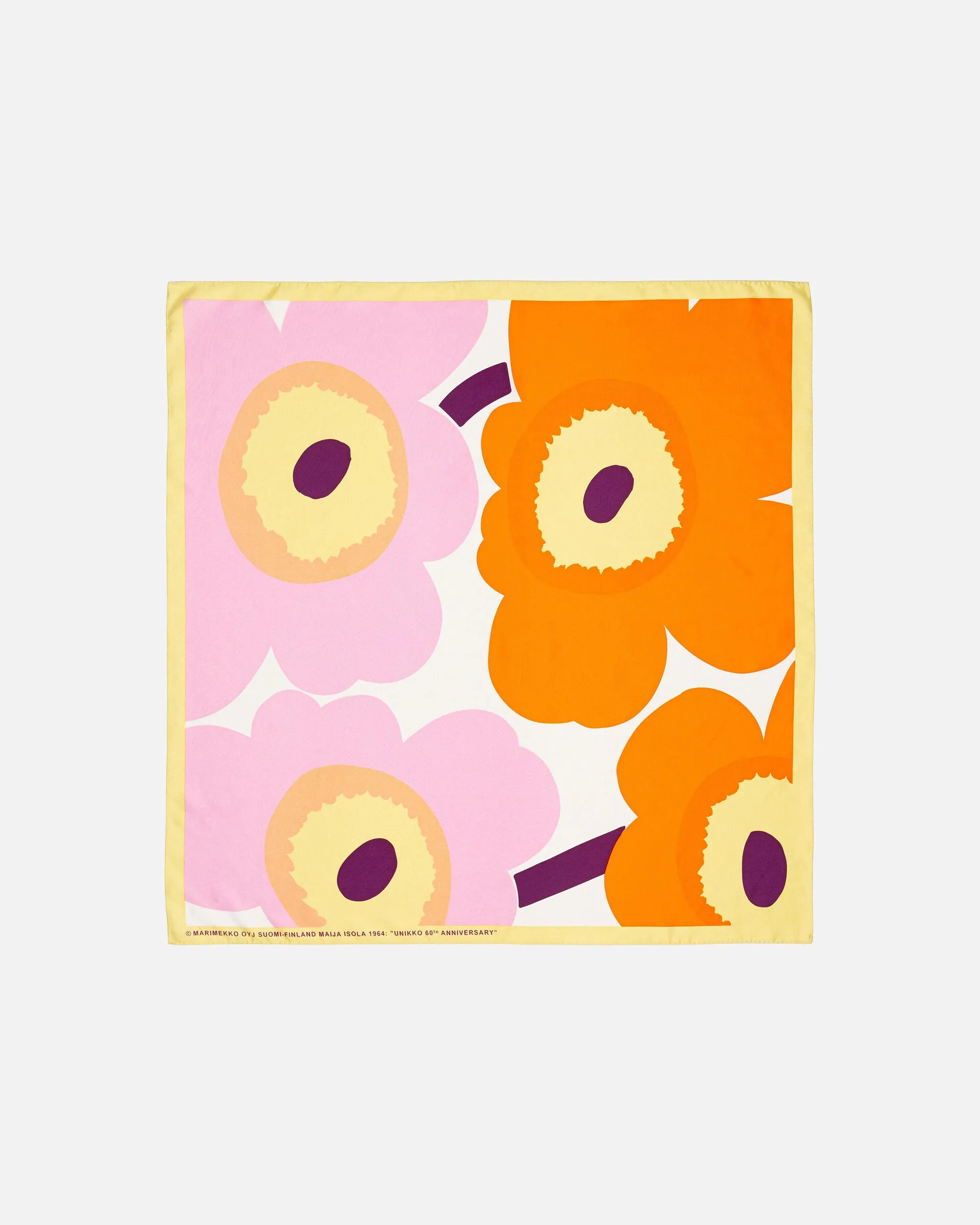 Lauhtua Silk Scarf pink/orange