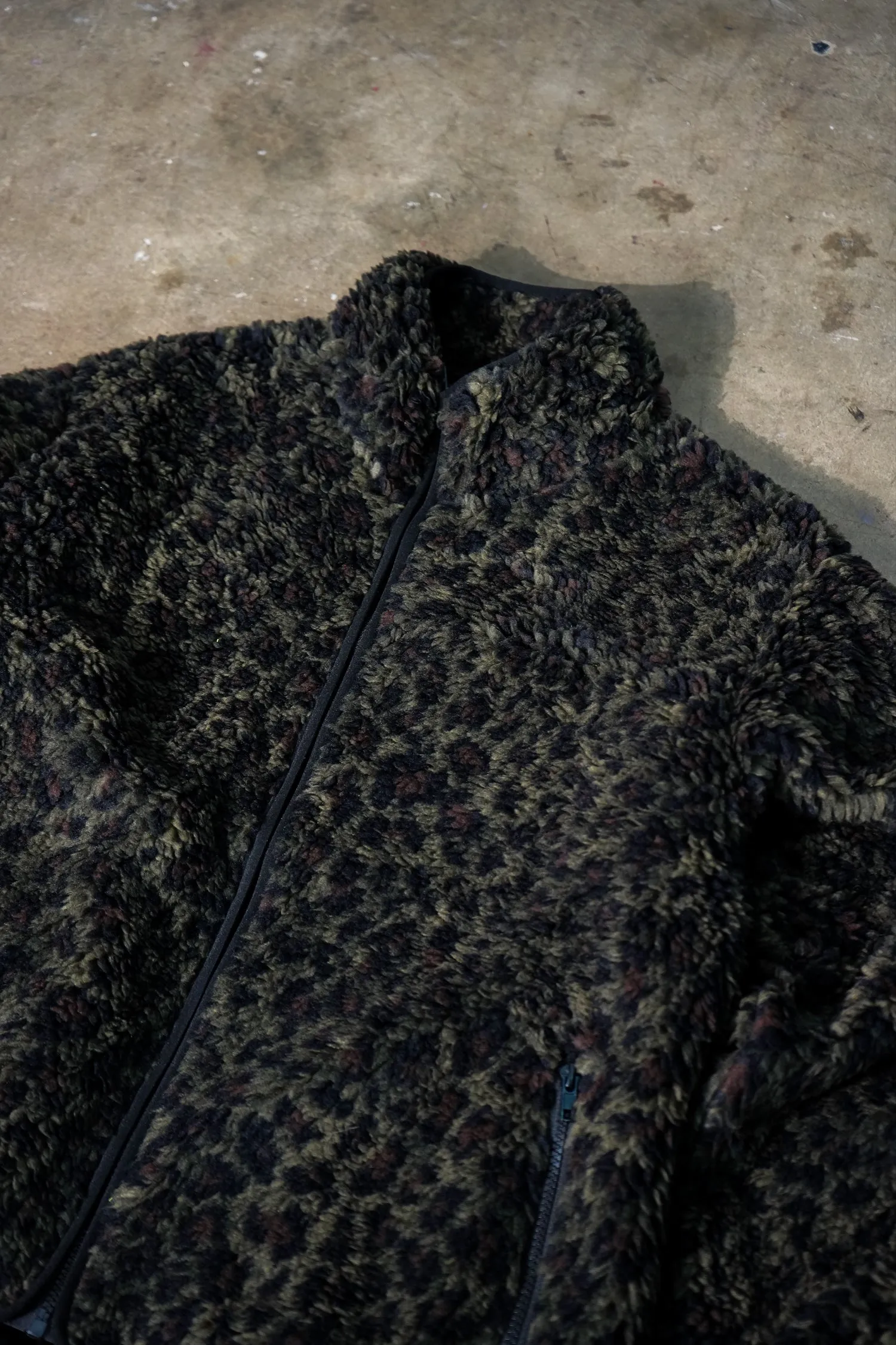 Leopard  Fleece Jacket