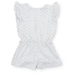 Lila and Hayes Rae Romper Pacific Palms Pink