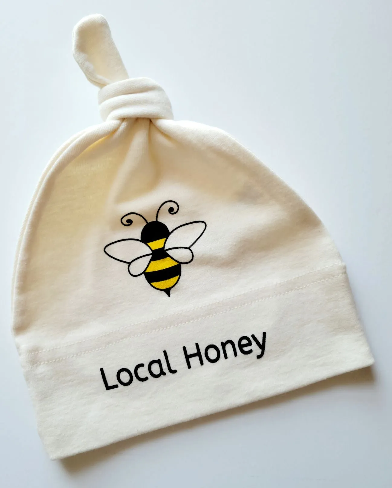 Local Honey Bumble Bee Long Sleeve & Baby Hat Gift Set
