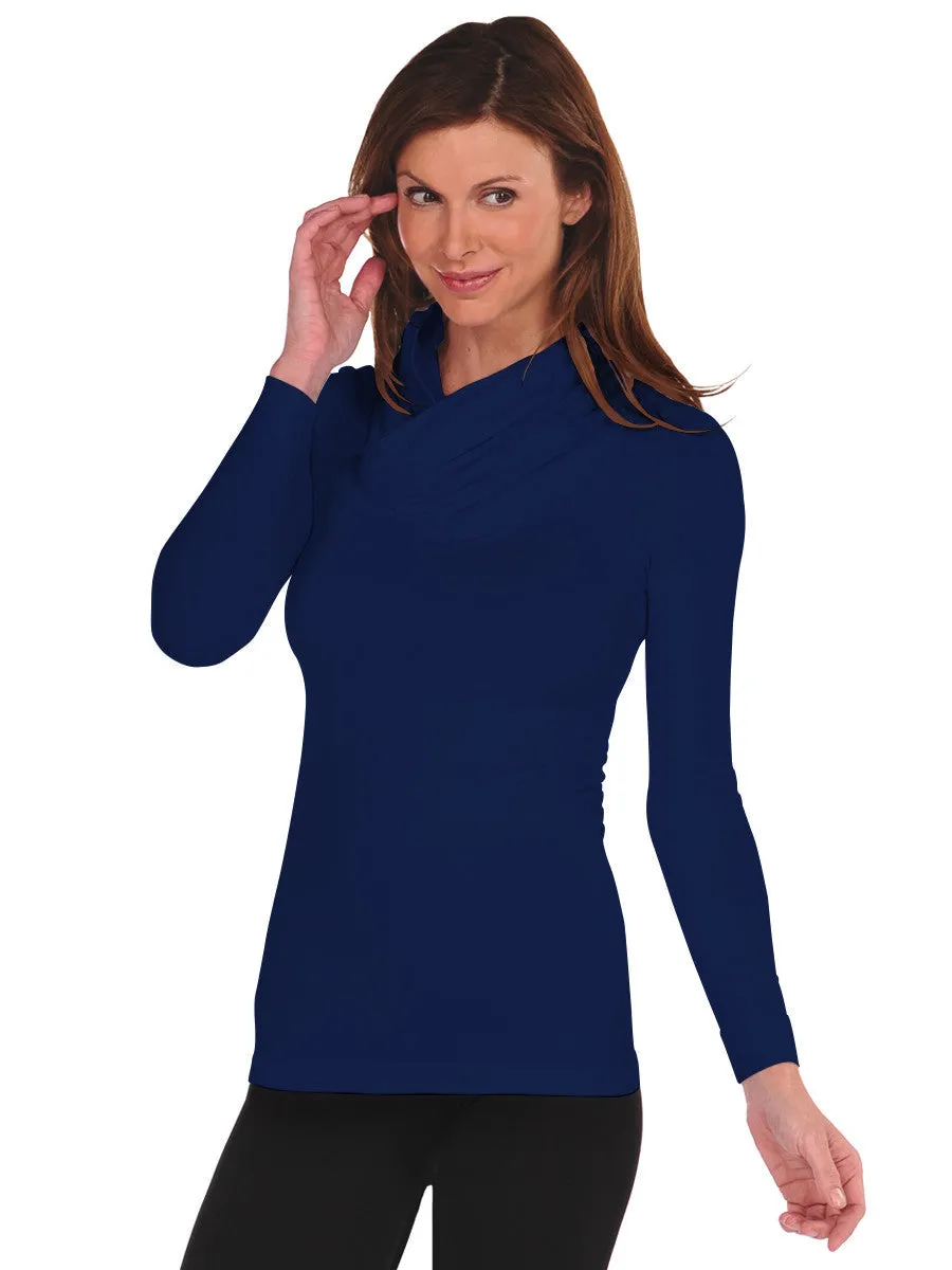Long Sleeve Cowl Neck - FINAL SALE