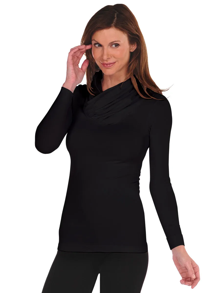 Long Sleeve Cowl Neck - FINAL SALE