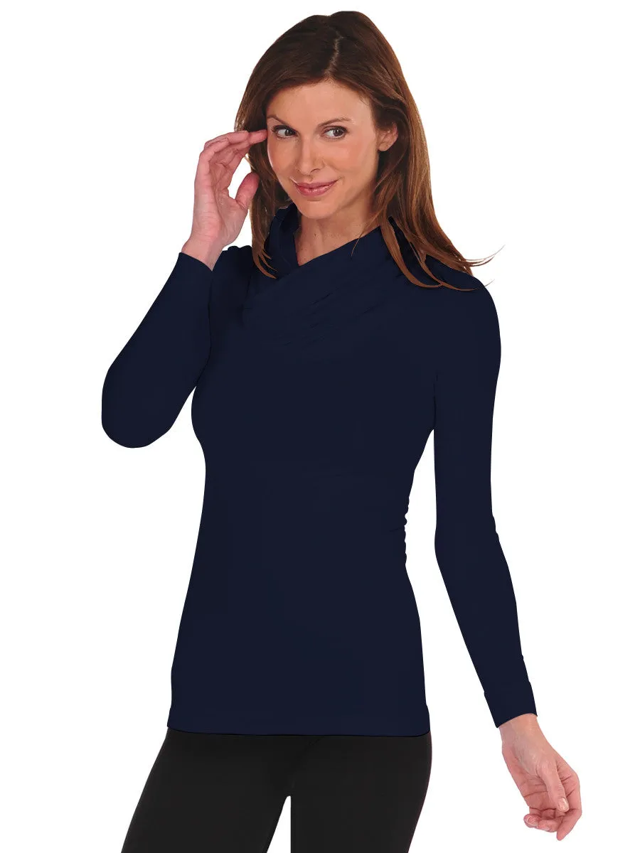 Long Sleeve Cowl Neck - FINAL SALE