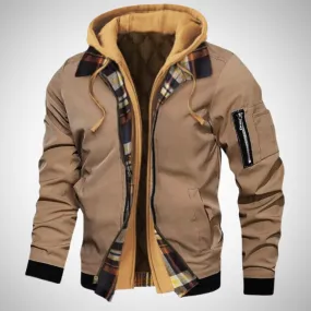 Marvel Plaid Fleece Jacket