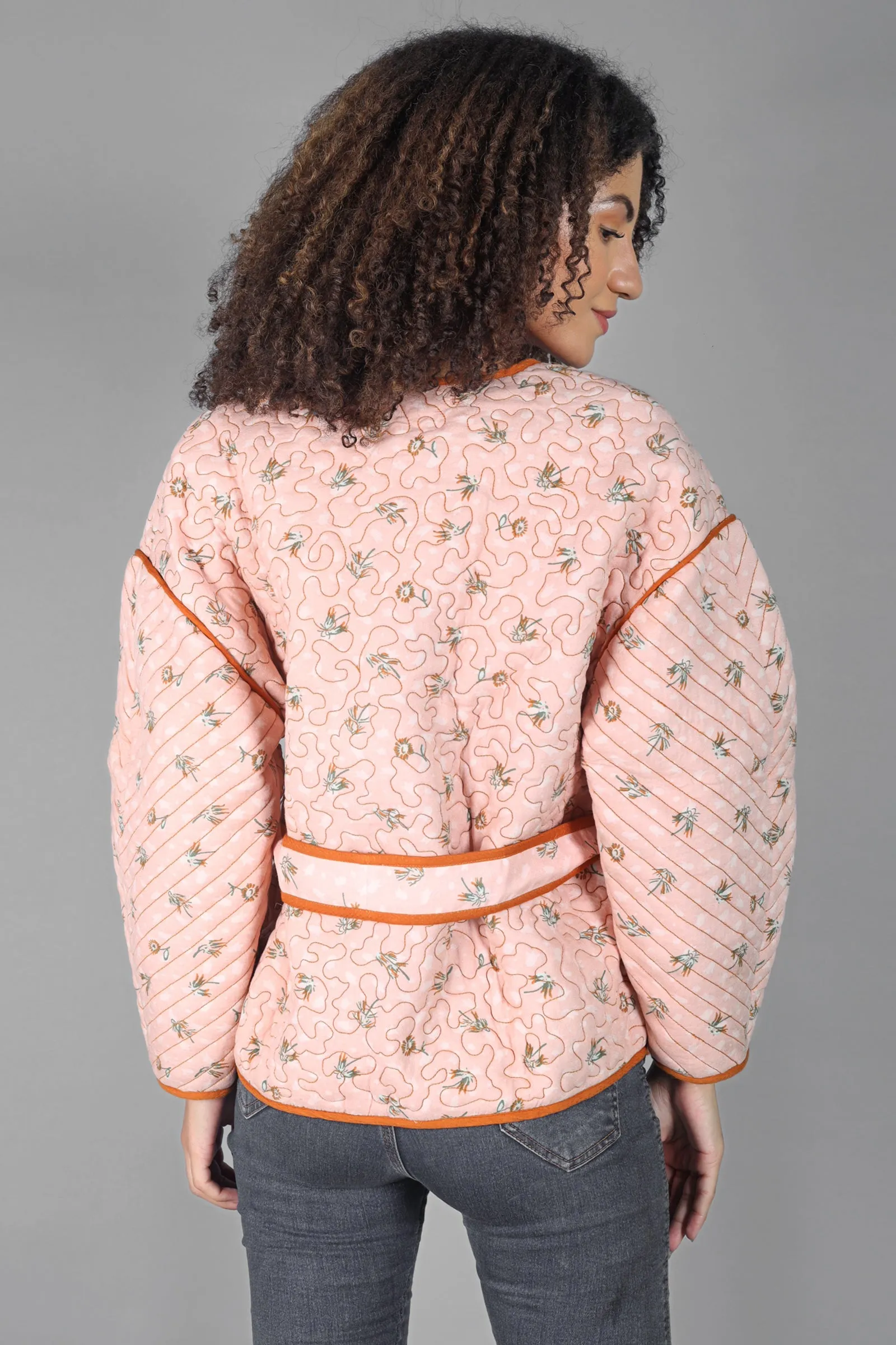 Mayra Quilted Slouchy Fit Jacket