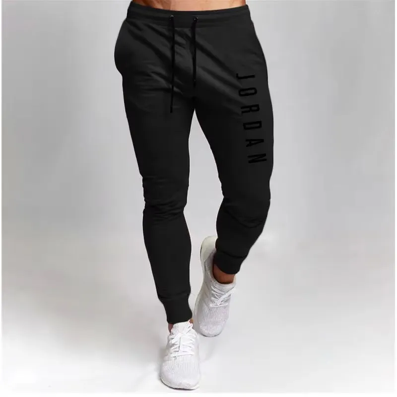 Men Loose and Versatile Stretch Trousers Cross-Border Spring and Autumn Sports Pants Casual Pants Slim Casual Sports Pants S-3XL