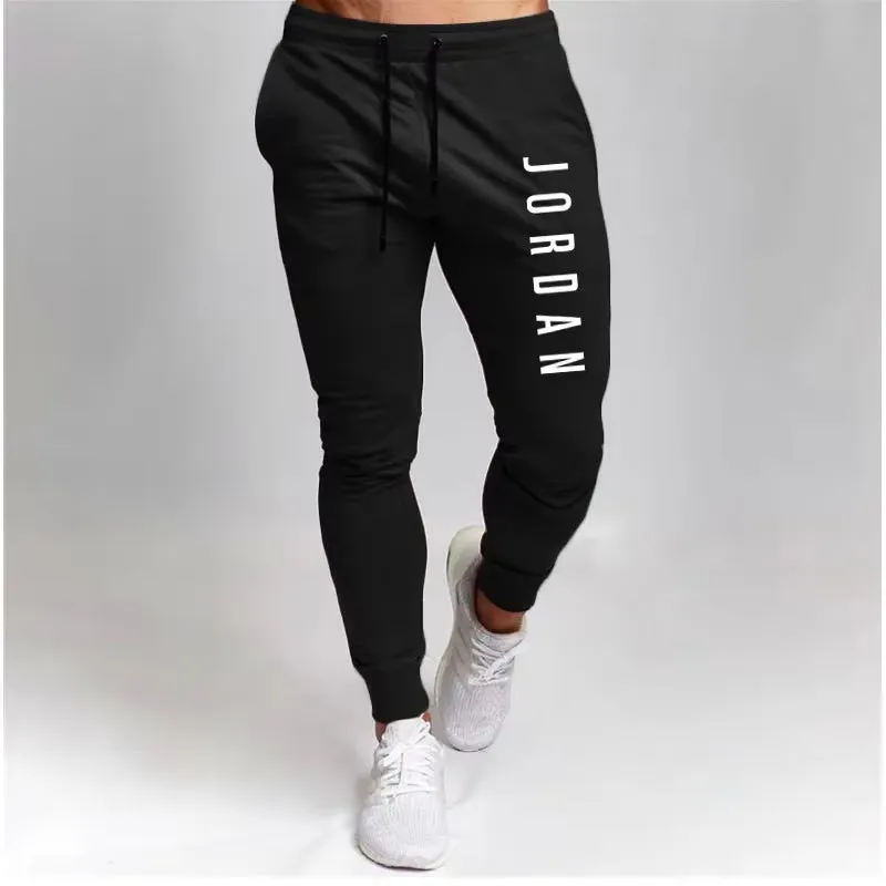 Men Loose and Versatile Stretch Trousers Cross-Border Spring and Autumn Sports Pants Casual Pants Slim Casual Sports Pants S-3XL