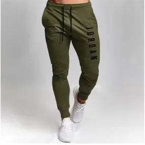 Men Loose and Versatile Stretch Trousers Cross-Border Spring and Autumn Sports Pants Casual Pants Slim Casual Sports Pants S-3XL