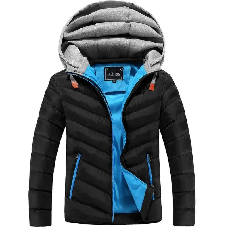 Men's Detachable Hooded Parkas