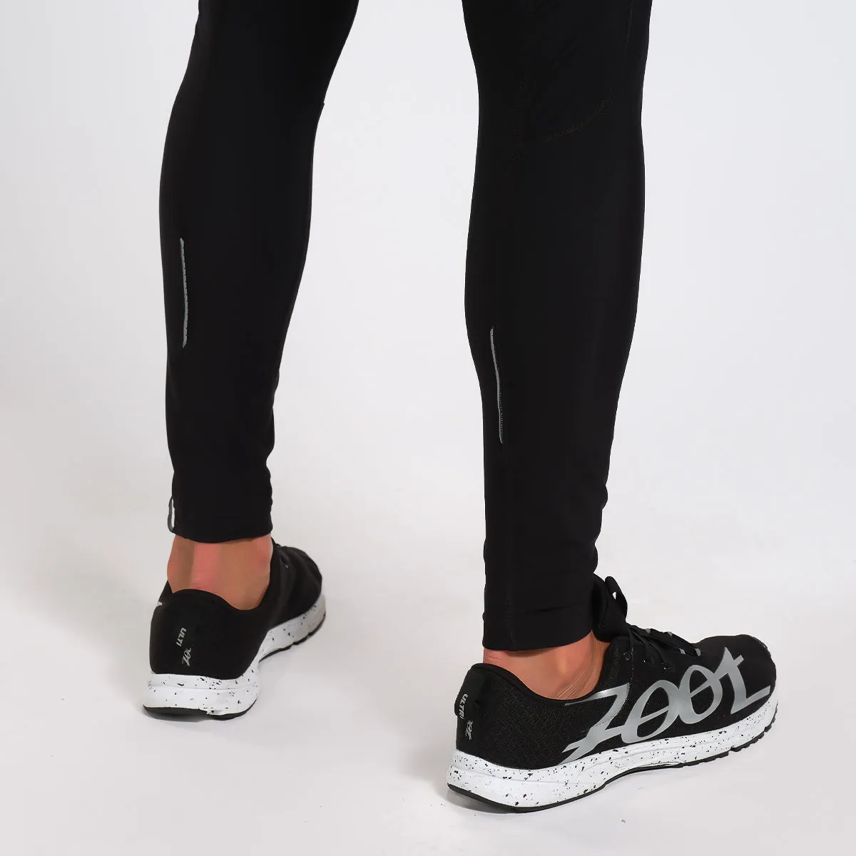 Mens Elite Run Thermo Tight - Black