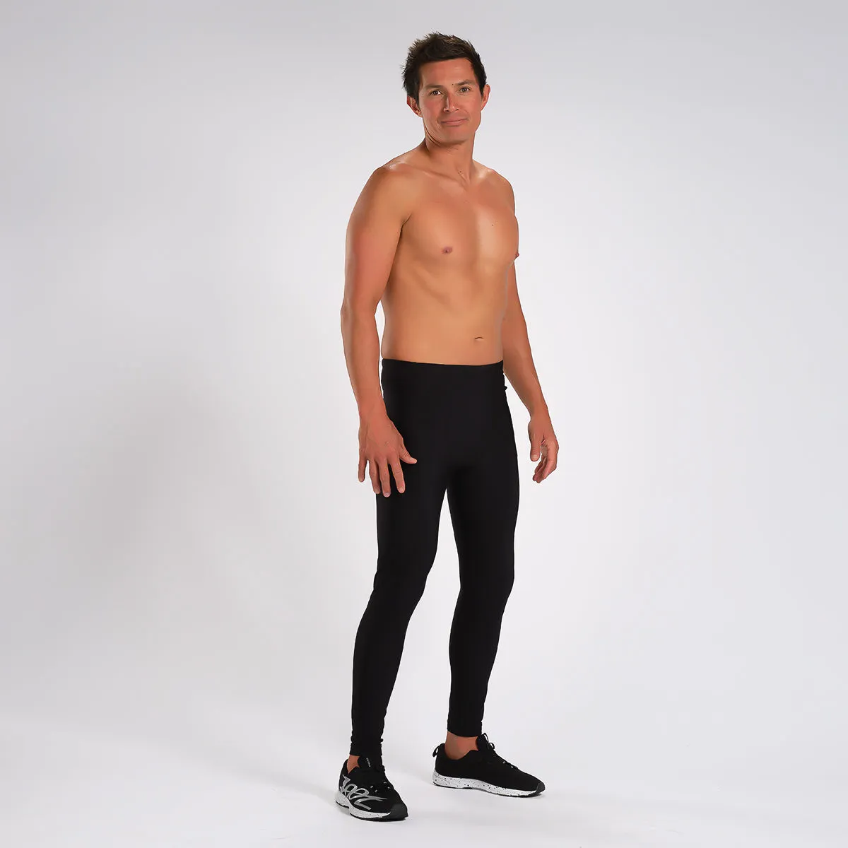 Mens Elite Run Thermo Tight - Black