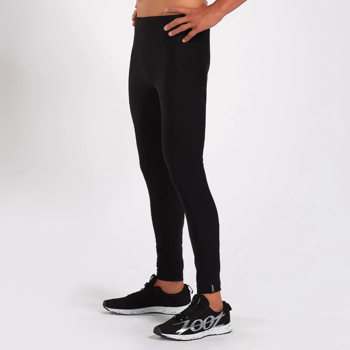 Mens Elite Run Thermo Tight - Black