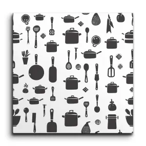 Monochrome Elegance Tile of Modern Artistry