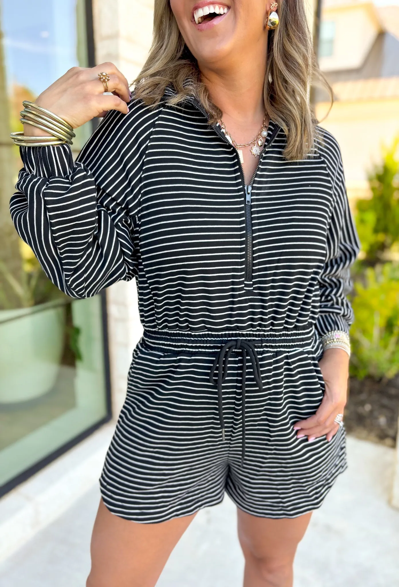 Never Too Late Romper