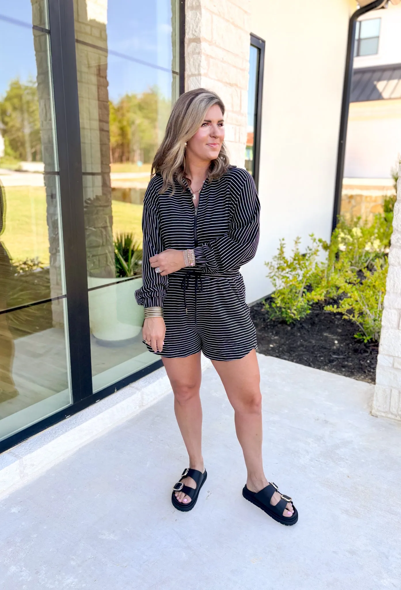 Never Too Late Romper