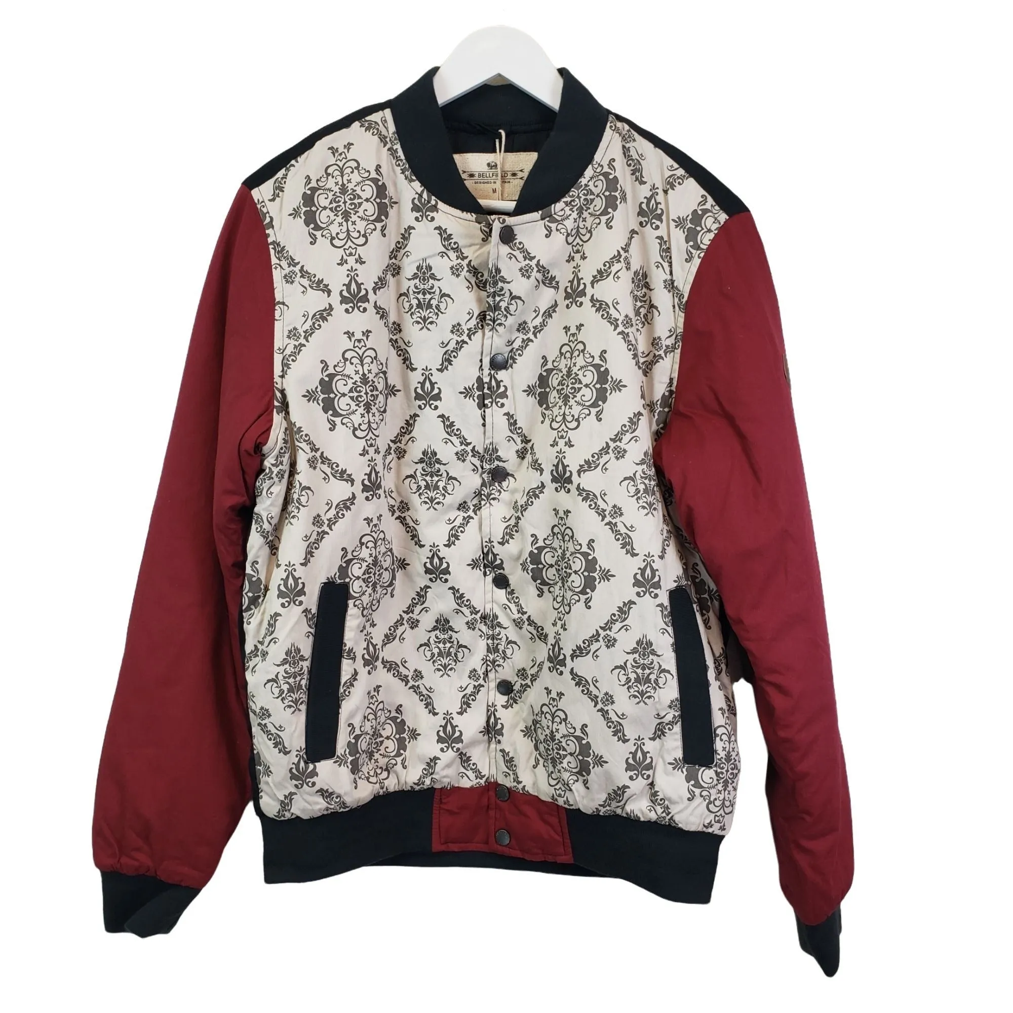NWT Bellfield Quilted Bomber Jacket Size Medium