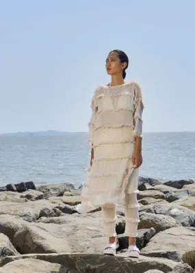 Off-White Tassle Tier Tunic