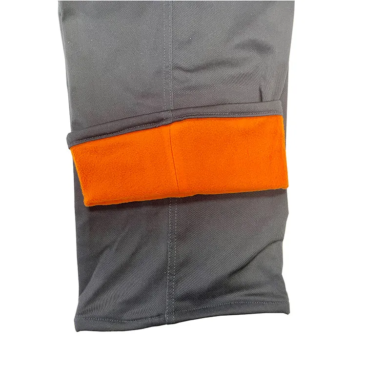 Orange River Men's ROCKY Stretch Fleece Lined Work Cargo Pants - Black