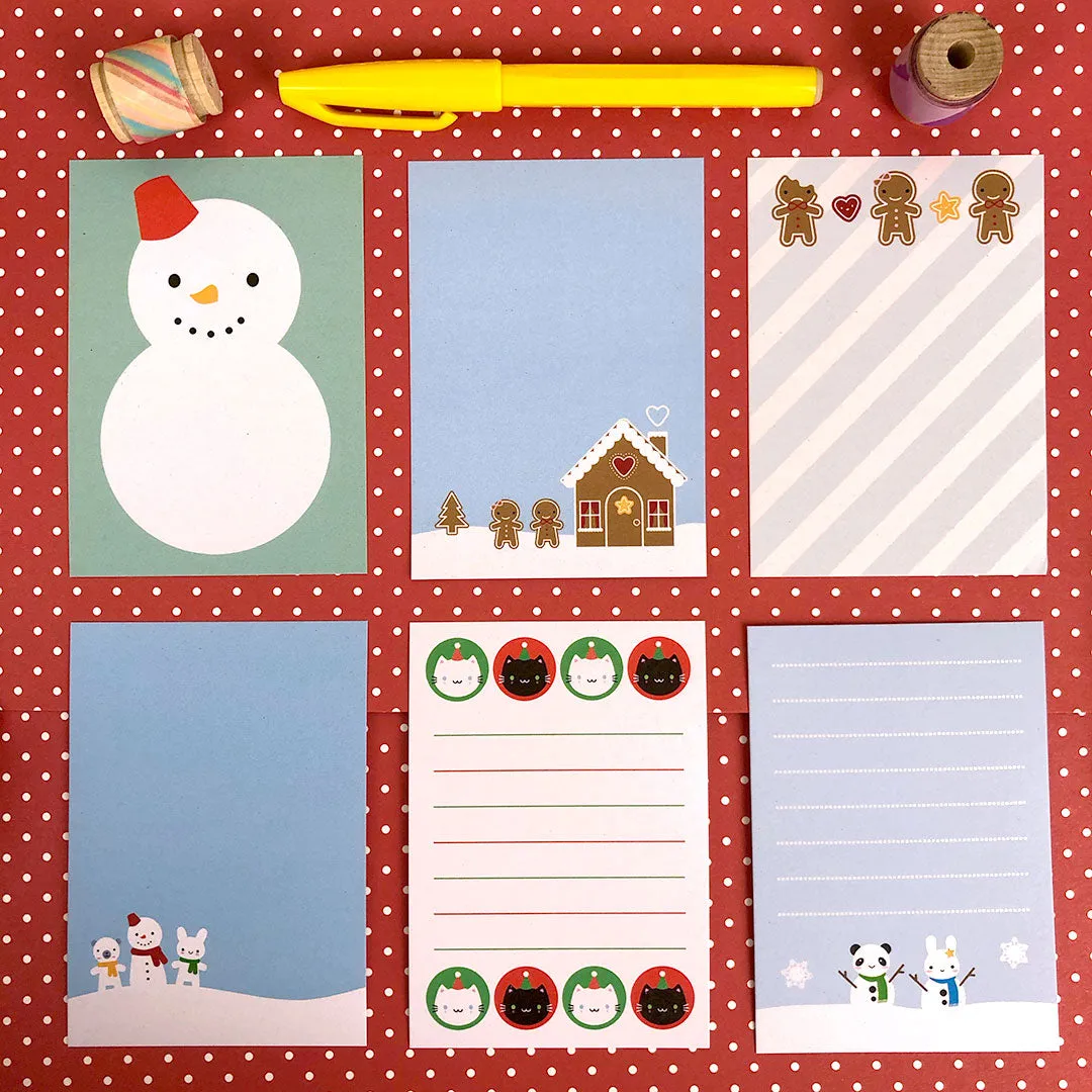 Pick & Mix Winter Mini Memo Sheets