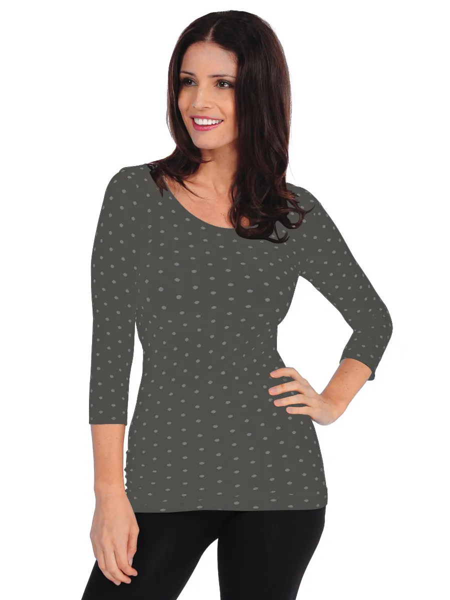 Pin Dot 3/4 Sleeve (505PD)