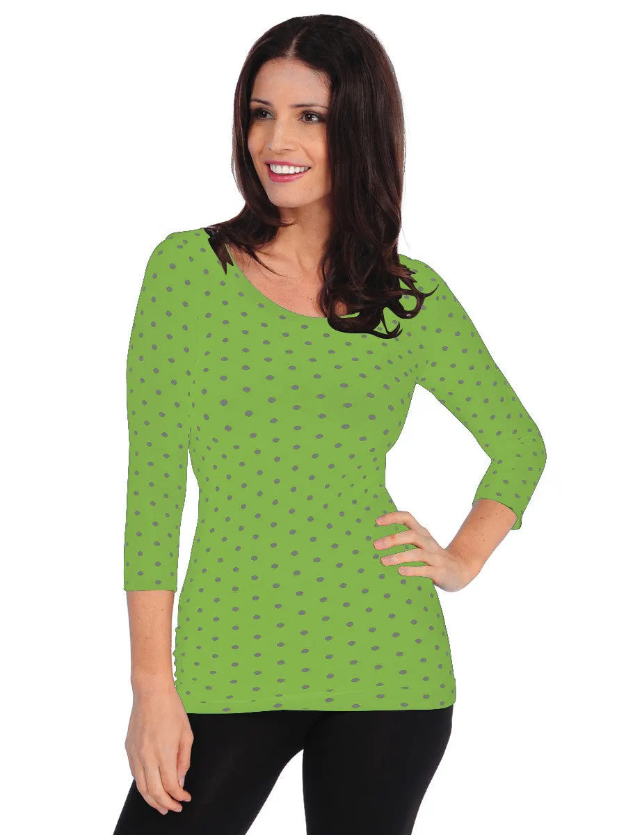 Pin Dot 3/4 Sleeve (505PD)