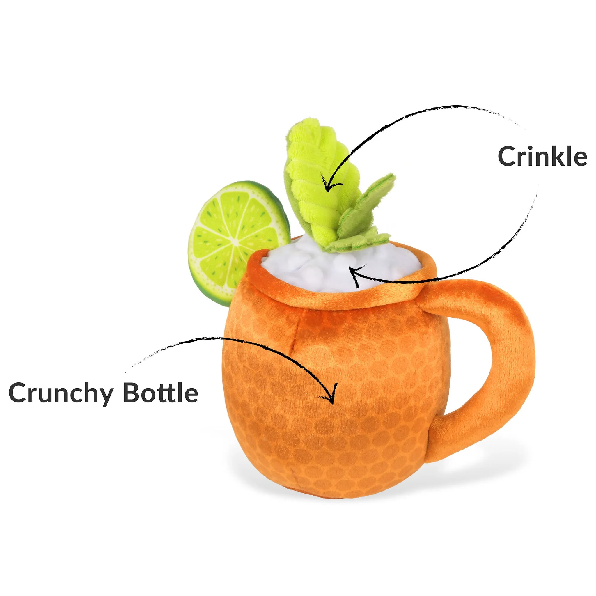 P.L.A.Y. Barktender Moscow Mule Dog Toy