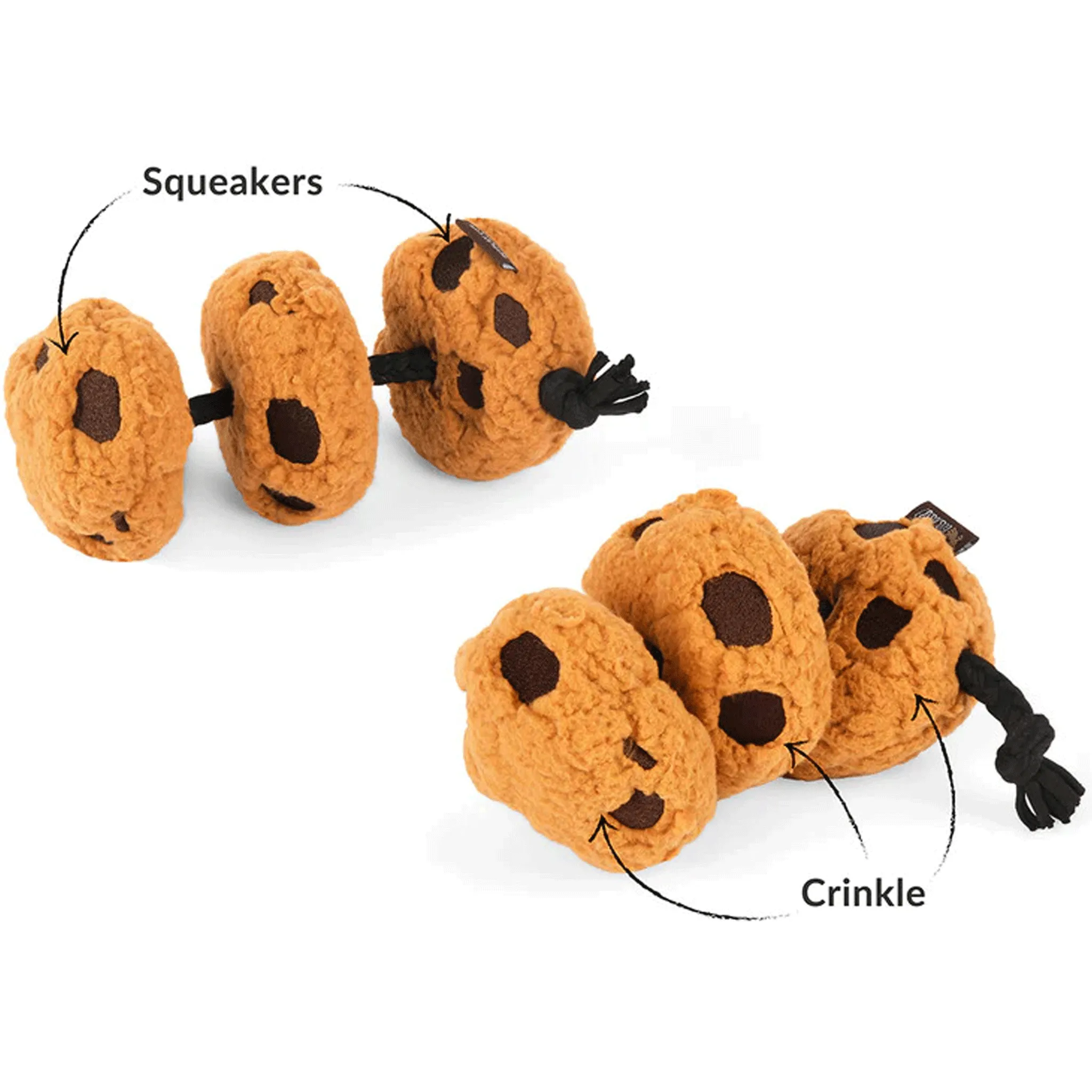 P.L.A.Y. Cookies on Rope Dog Toy