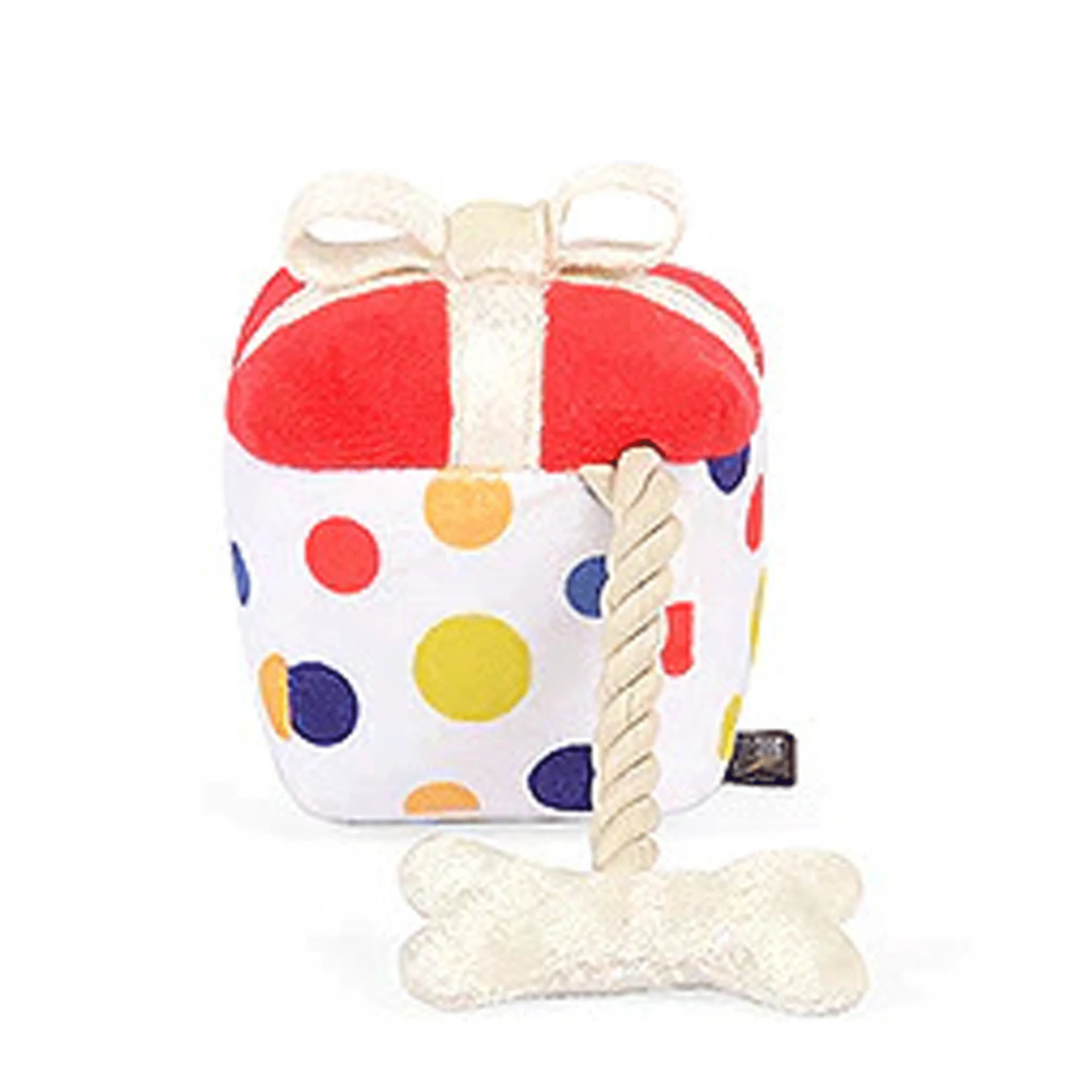 P.L.A.Y. Mini Party Present Dog Toy