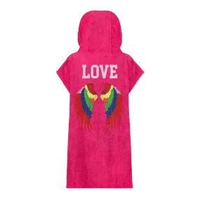 Rainbow Wings Beach Robe