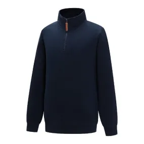 Ritemate Pilbara Mens Classic Zipper Closed Front Fleece Pullover - RMPC045