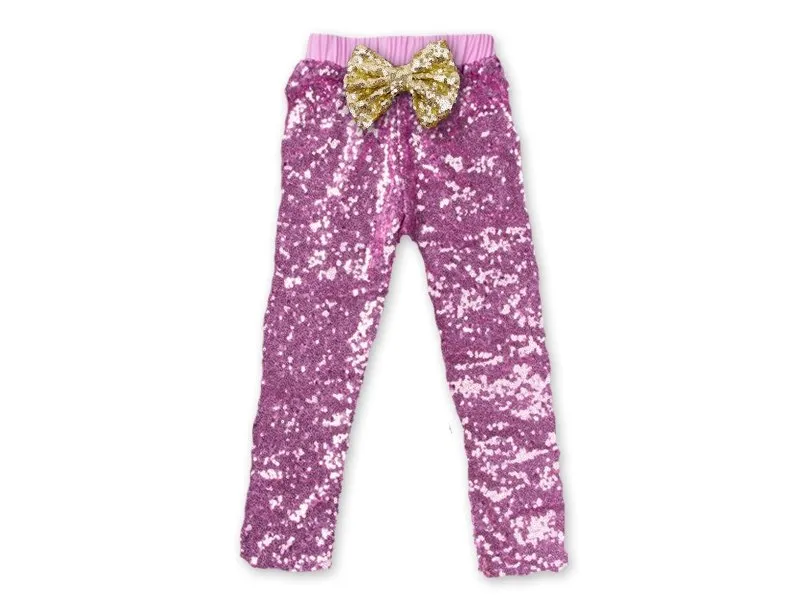 SALE Girl's Pink Sequin Pants