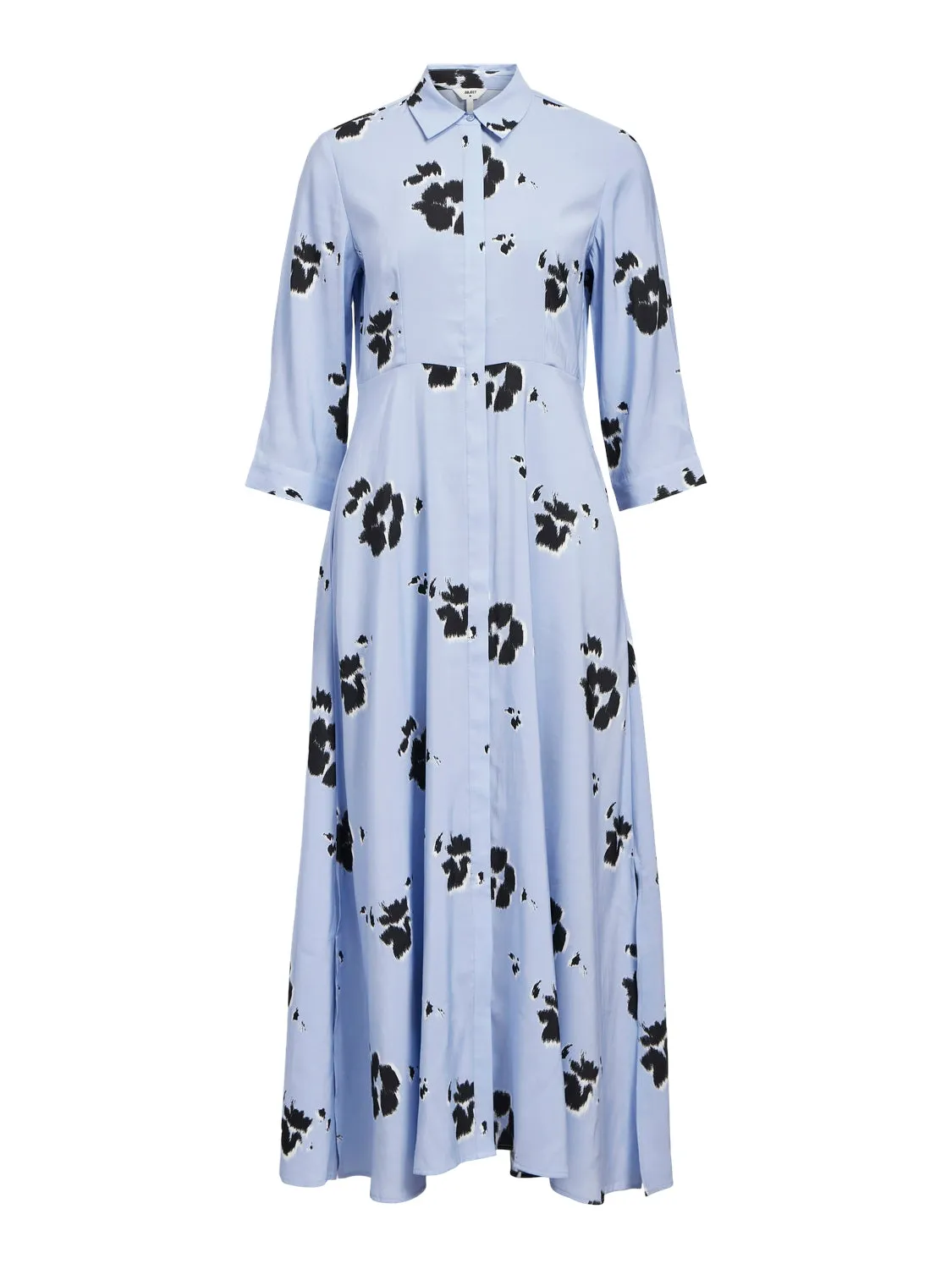 Sally Shirt Dress (Blue/Black)