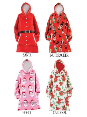 Simply Southern Holiday Hoodie Poncho