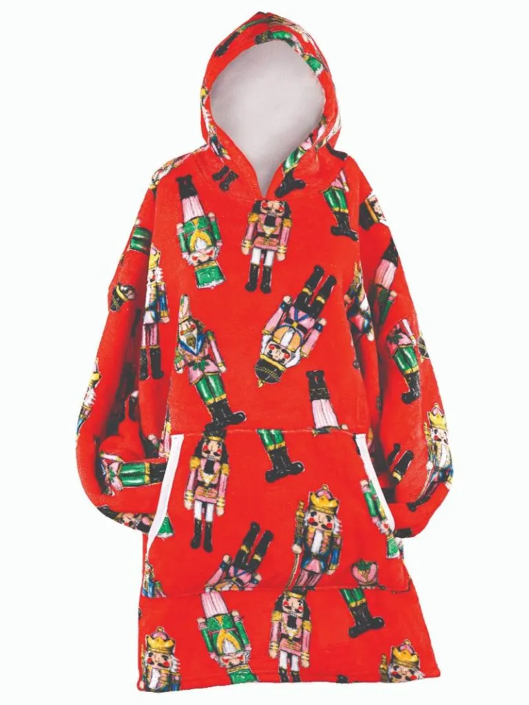 Simply Southern Holiday Hoodie Poncho