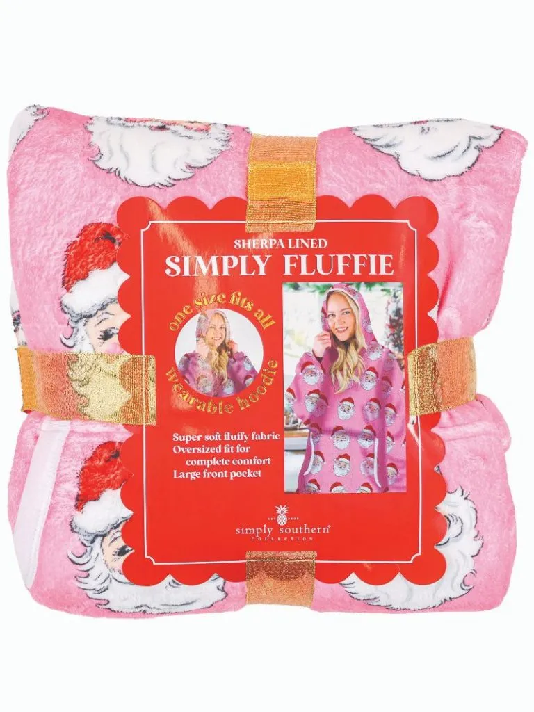 Simply Southern Holiday Hoodie Poncho
